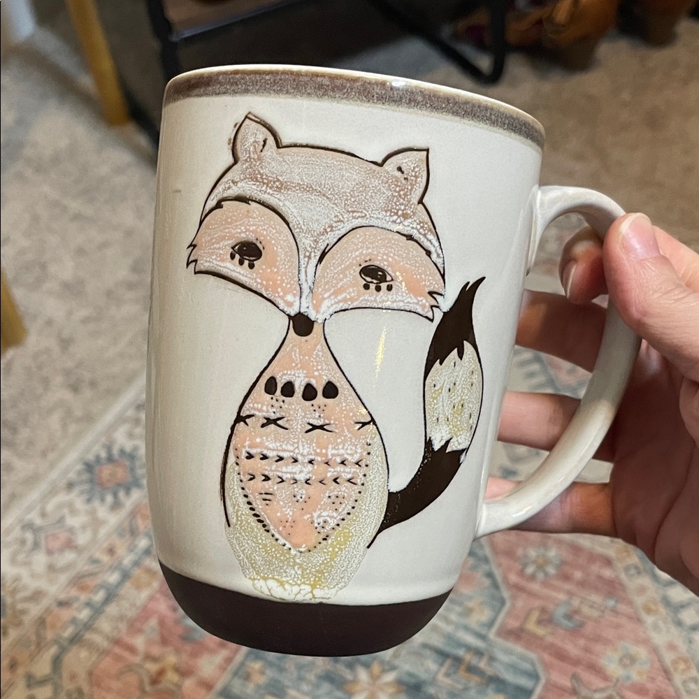 Fox Design Ceramic Mug